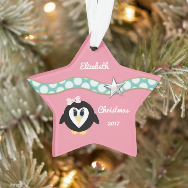 Weihnachtspinguin Grandtochter Ornament (Baum)