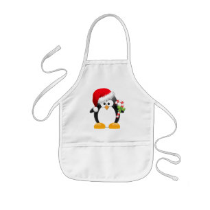 WeihnachtsPinguin Kinderschürze