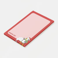 Weihnachtspinguin mit Schneebälle schwingen