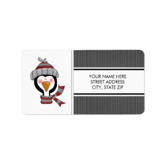 Weihnachtspinguine Adresse Mailing Labels Adressaufkleber