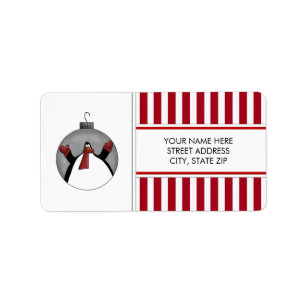 Weihnachtspinguine Adresse Mailing Labels Adressaufkleber