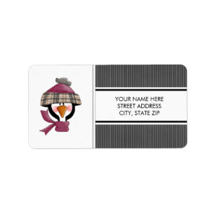 Weihnachtspinguine Adresse Mailing Labels Adressaufkleber