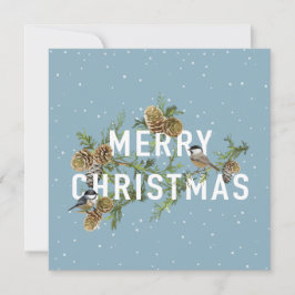 Weihnachtspinienkarte Weihnachten Weihnachten Weih