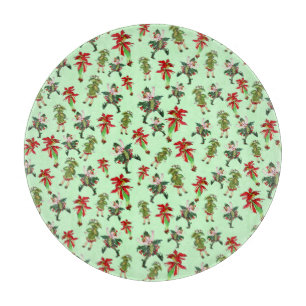 Weihnachtspixies Schneidebrett