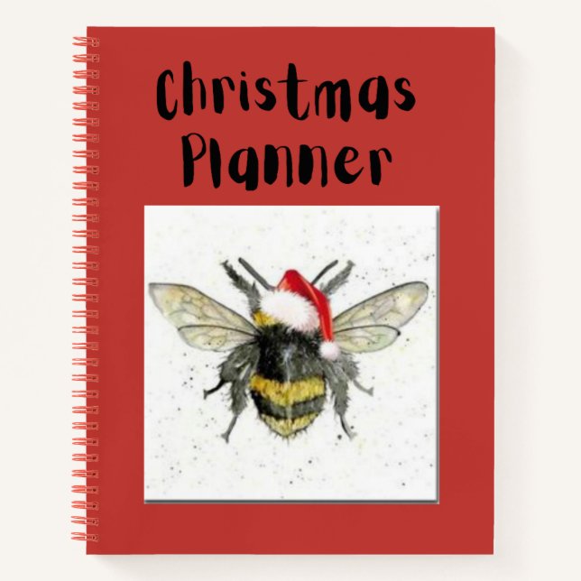 Weihnachtsplaner Notizbuch (Vorderseite)