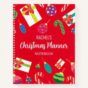 Weihnachtsplaner Notizbuch
