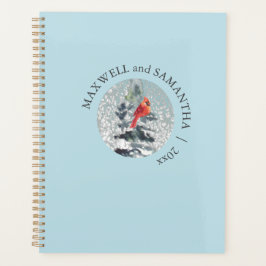 Weihnachtsplaner Watercolor Winter Wunderland Planer