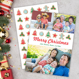 Weihnachtsplätzchen 3 Foto Feiertagskarte