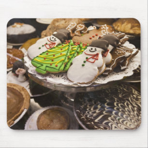 Weihnachtsplätzchen auf Anzeige in einem New York Mousepad