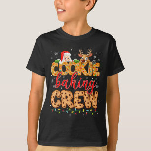 Weihnachtsplätzchen-Back-Crew Cookie-Crew Familie T-Shirt