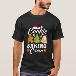Weihnachtsplätzchen-Back-Crew Familie passende Pyj T-Shirt