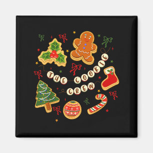 Weihnachtsplätzchen-Back-Crew für Frauen Basker Se Magnet