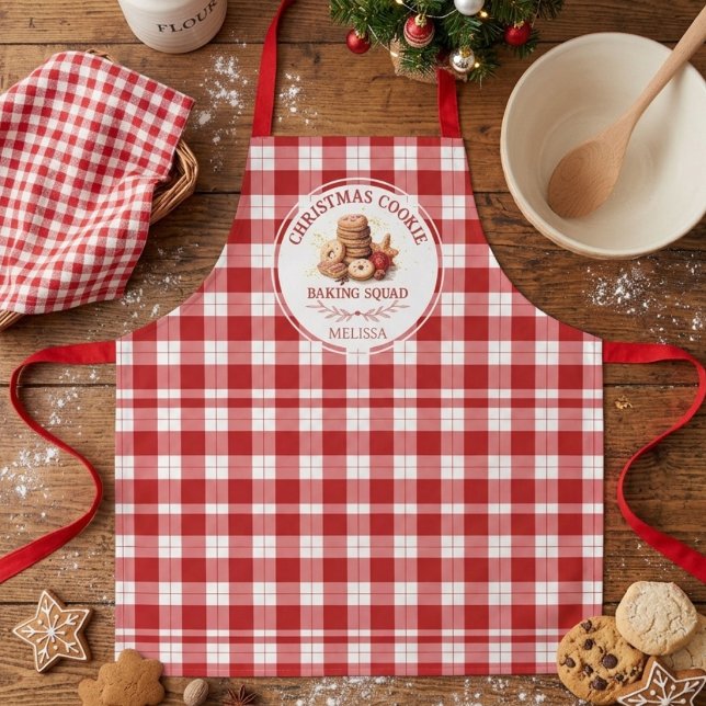 Weihnachtsplätzchen-Backtrupp Schürze (Von Creator hochgeladen)