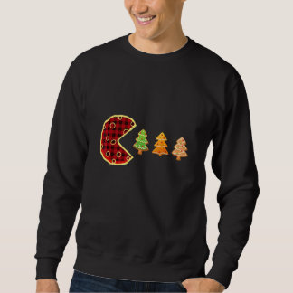 Weihnachtsplätzchen Büffel Essen Baum Lebkuchen We Sweatshirt