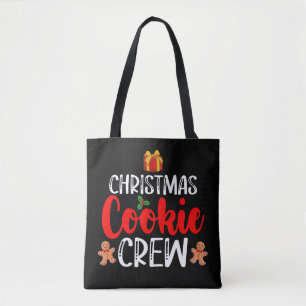 Weihnachtsplätzchen-Crew-Familien-Pyjamas Xmas-Fei Tasche