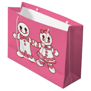Weihnachtsplätzchen Geschenktasche Große Geschenktüte