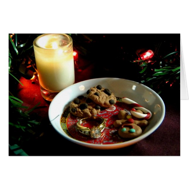 Weihnachtsplätzchen-Kerze (Vorderseite (Horizontal))