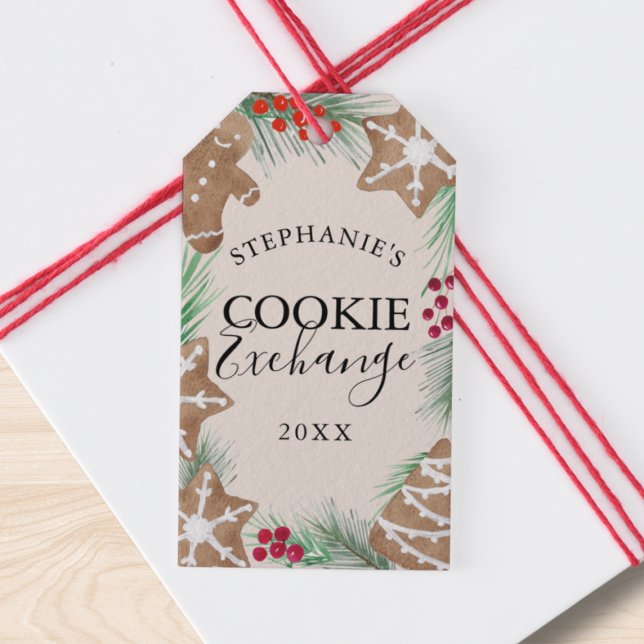 Weihnachtsplätzchen-Tausch  Geschenkanhänger (Von Creator hochgeladen)