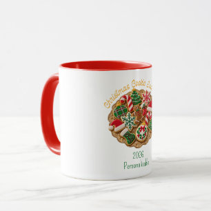 Weihnachtsplätzchen-Tauschgeschenk Tasse