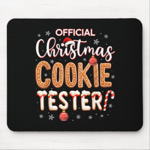 Weihnachtsplätzchen Tester Taster Backcrew Toddle Mousepad