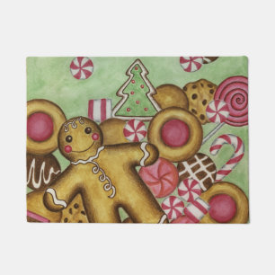 Weihnachtsplätzchen-Türmatte Geschenk Fußmatte