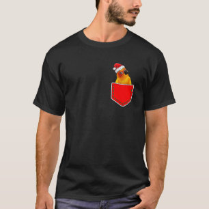 Weihnachtspocket Santa Sun Conil für Papageienvöge T-Shirt