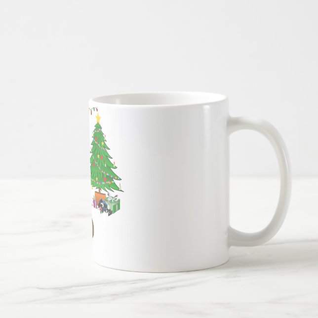 Weihnachtspoemoji Kaffeetasse (Rechts)