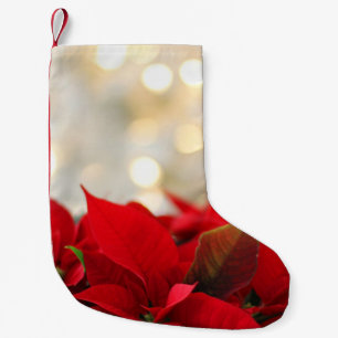 Weihnachtspoinsettie Kleiner Weihnachtsstrumpf