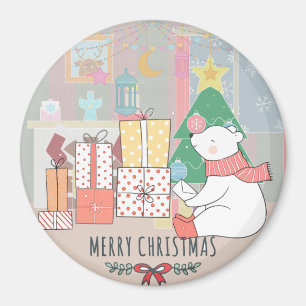 Weihnachtspolar Magnet