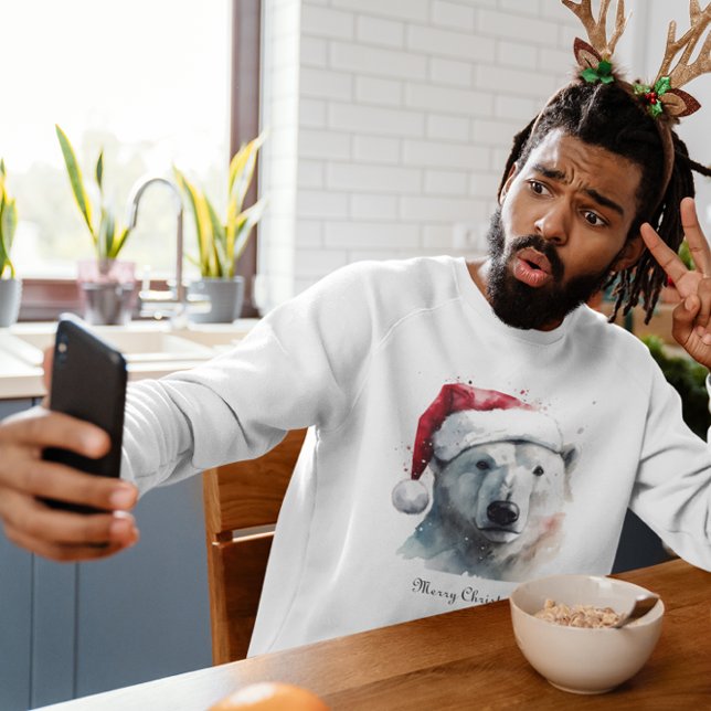 Weihnachtspolarbär, kundenspezifisch T-Shirt (Von Creator hochgeladen)