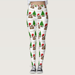 Weihnachtspool Emoji Leggings