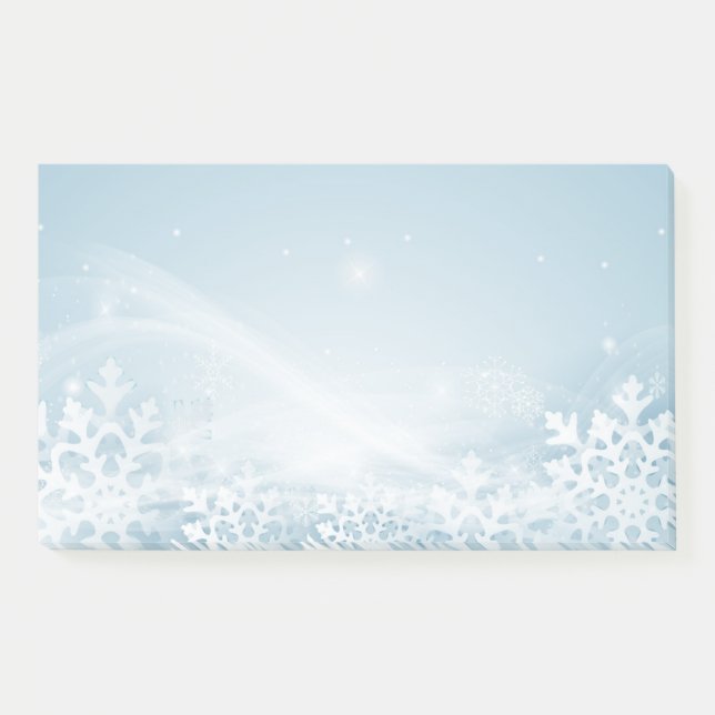 Weihnachtspost - Anmerkungen Post-it Klebezettel (Vorderseite)