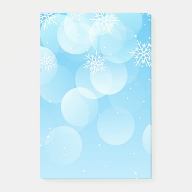 Weihnachtspost - Anmerkungen Post-it Klebezettel (Vorderseite)