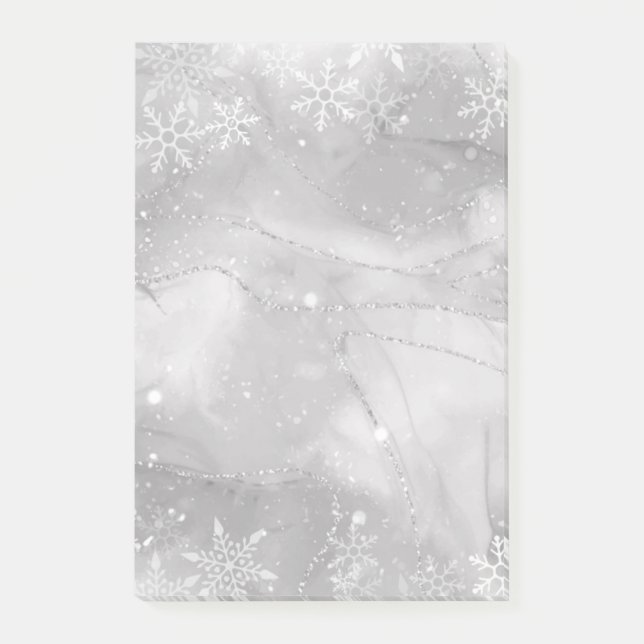 Weihnachtspost - Anmerkungen Post-it Klebezettel (Vorderseite)