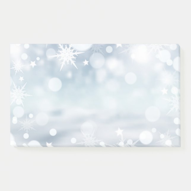 Weihnachtspost - Anmerkungen Post-it Klebezettel (Vorderseite)