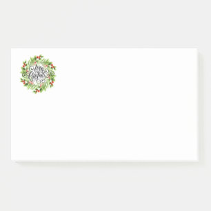 Weihnachtspost - Anmerkungen Post-it Klebezettel