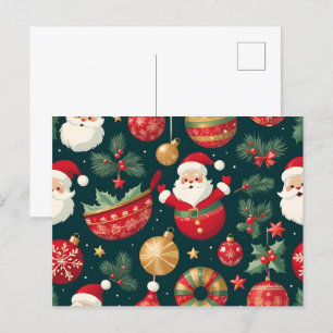 Weihnachtsposter Postkarte