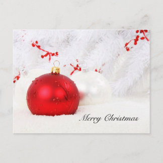 Weihnachtspostkarte Feiertagspostkarte