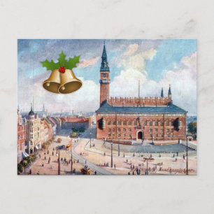Weihnachtspostkarte - Kopenhagen Feiertagspostkarte