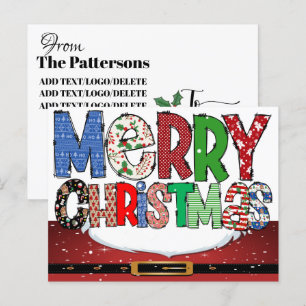 Weihnachtspostkarte Postkarte