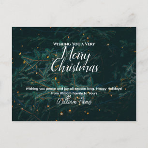 Weihnachtspostkarte Postkarte