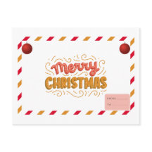 Weihnachtspostkarte