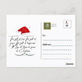 Weihnachtspostkarte Postkarte
