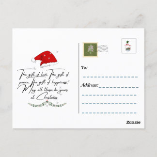 Weihnachtspostkarte Postkarte
