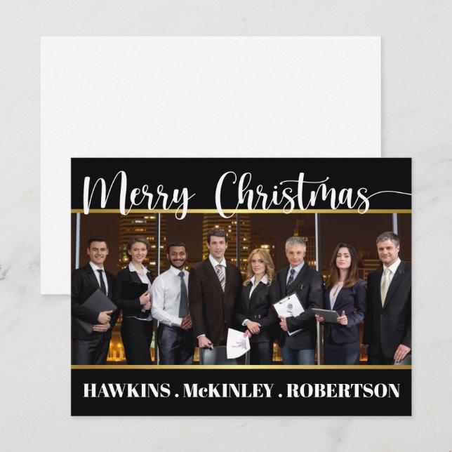 Weihnachtspostkarte Postkarte (Vorne/Hinten)