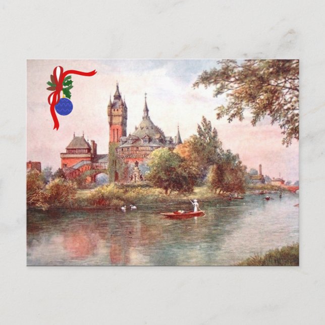 Weihnachtspostkarte - Stratford-upon-Avon Feiertagspostkarte (Vorderseite)