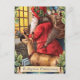 Weihnachtspostkarte Vintag Feiertagspostkarte (Vorderseite)