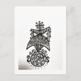 Weihnachtspostkarten Feiertagspostkarte