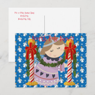 Weihnachtspostkarten Nordpol Postkarte