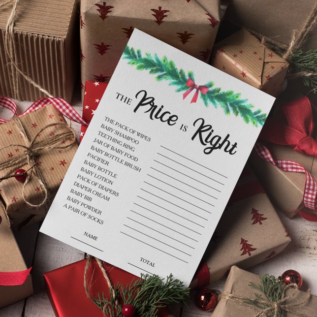 Weihnachtspreis ist die richtige Baby Duschkarte Einladung (Von Creator hochgeladen)